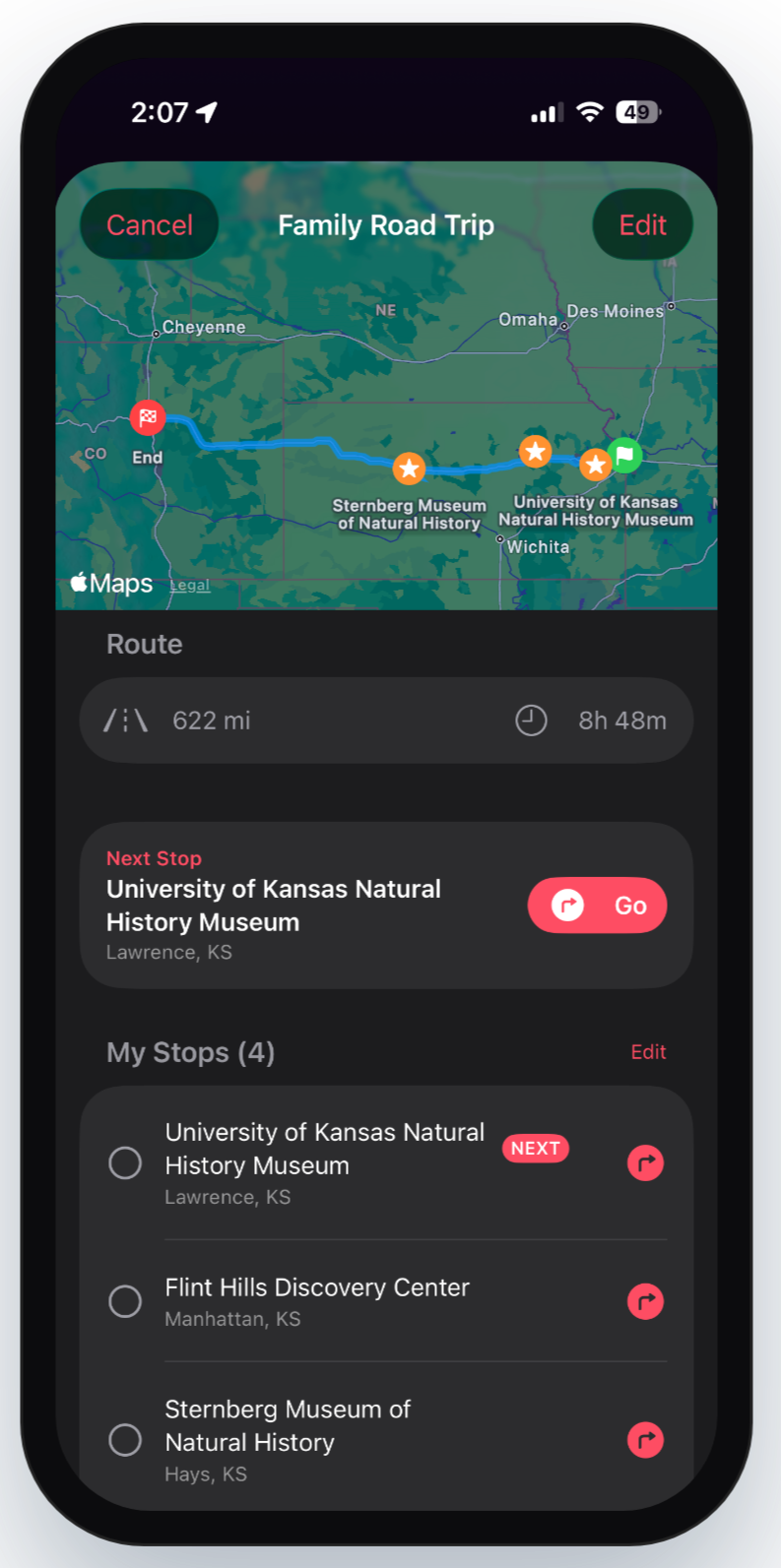 ASTC Trip Planning